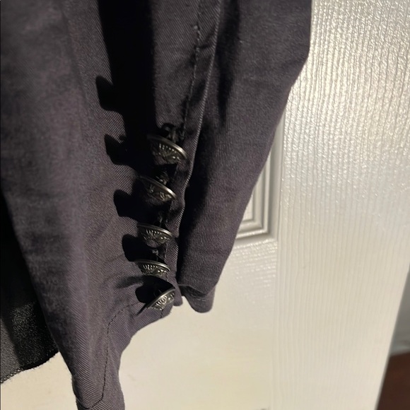 Torrid Charcoal Button-Front Jacket Size 2 - Picture 6 of 11